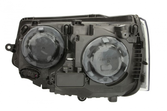 Far fata Dreapta potrivit VW MULTIVAN T5, TRANSPORTER T5 (halogen, H7/PY21W/W5W, electric, cu motor, bec) [2]