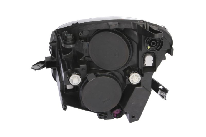 Far fata Dreapta potrivit ALFA ROMEO MITO pana in 2013 (halogen, H7/W5W, electric, cu motor, culoare insert: argintiu, culoare semnalizator: portocaliu) [2]