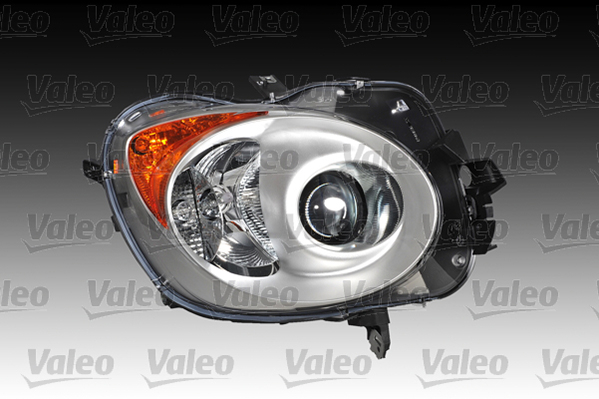 Far fata Dreapta potrivit ALFA ROMEO MITO pana in 2013 (halogen, H7/W5W, electric, cu motor, culoare insert: argintiu, culoare semnalizator: portocaliu) [3]