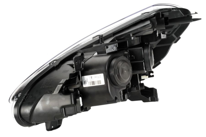 Far fata Dreapta (halogen, H7/W5W, electric, fara motoras, culoare insert: negru, culoare semnalizator: transparent) potrivit RENAULT CLIO III, CLIO III/HATCHBACK [3]