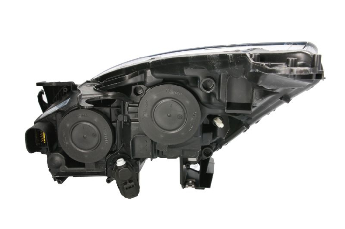 Far fata Dreapta (halogen, H9, electric, cu motor, culoare insert: gri, culoare semnalizator: transparent) potrivit PEUGEOT 3008 -09.13 [2]