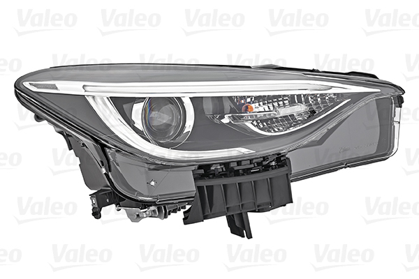 Far fata Dreapta potrivit INFINITI Q30, QX30 (halogen, H9, electric, fara motoras, culoare insert: negru) [3]