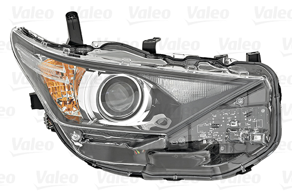 Far fata Dreapta (halogen, HIR2 LED, electric, fara motoras) potrivit TOYOTA AURIS 05.15-