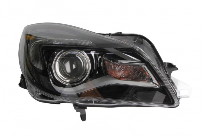 Far fata Dreapta (halogen, HIR2 PY21W W21W, electric, cu motor, bec) potrivit OPEL INSIGNIA A, INSIGNIA A COUNTRY