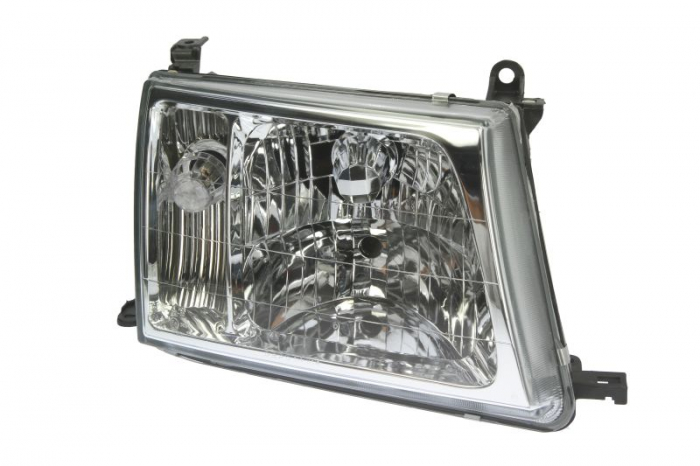 Far fata Dreapta (HB3 HB4, electric, fara motoras, culoare insert: argintiu) potrivit TOYOTA LAND CRUISER 100
