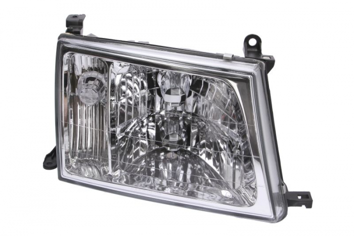 Far fata Dreapta (HB3 HB4, mecanic, fara motoras, culoare insert: cromat) potrivit TOYOTA LAND CRUISER 100 -12.04