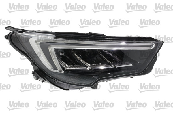 Far fata Dreapta (LED, electric, cu motor, cu controler LED, culoare insert: negru) potrivit OPEL CROSSLAND X, CROSSLAND X   CROSSLAND