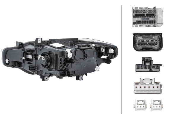 Far fata Dreapta potrivit BMW 3 (F30, F80), 3 (F31) (LED, LED, electric, cu motor) [4]