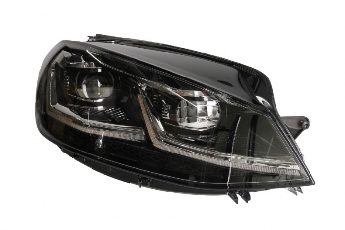 Far fata Dreapta (LED, LED, electric, cu motor) potrivit VW GOLF ALLTRACK VII, GOLF SPORTSVAN VII, GOLF VII potrivit VAG 03.17-
