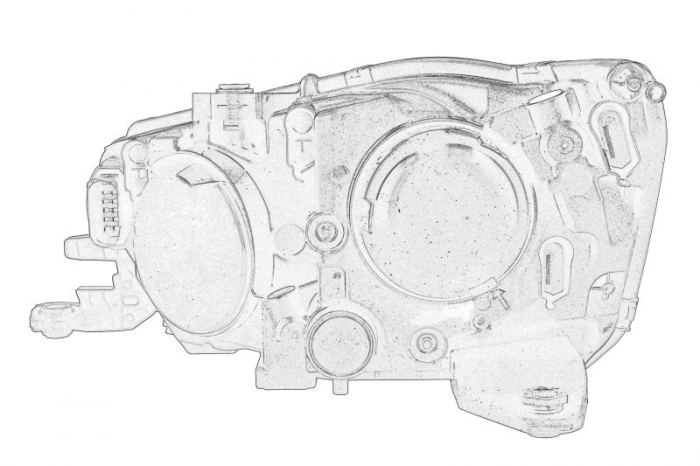 Far fata Dreapta potrivit SKODA FABIA III [2]