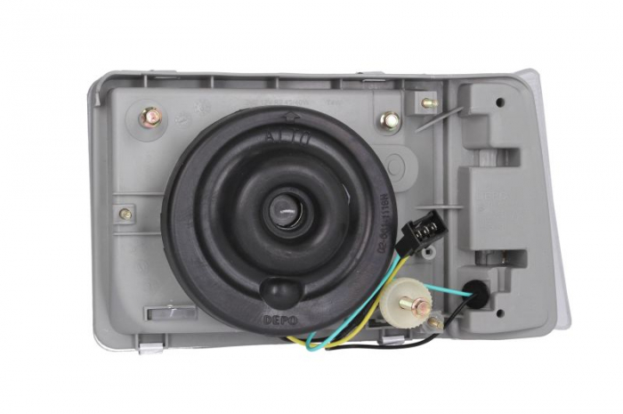 Far fata dreapta (R2, manual, fara motoras, culoare semnalizator: transparent) potrivit FIAT PANDA, PANDA/HATCHBACK 01.86-12.03 [2]