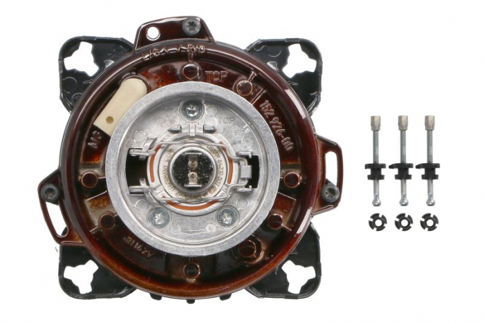 Far fata Dreapta/Stanga; 90 mm Classic (H7, culoare insert: negru) potrivit FENDT 800 09.10- [2]