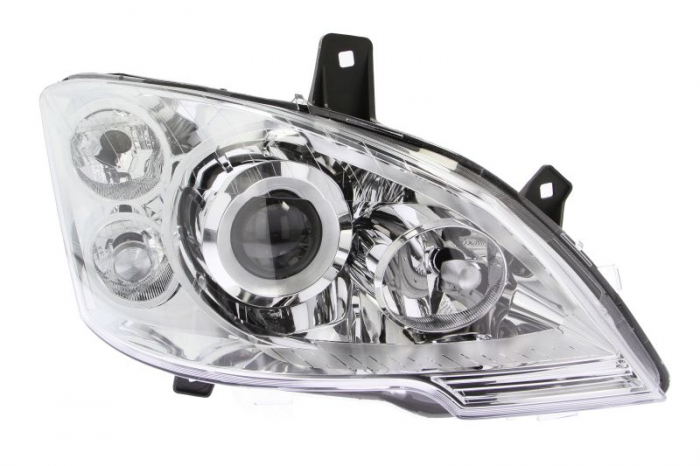 Far fata Dreapta (xenon, D1S H7 LED, electric, cu motor) potrivit MERCEDES VITO (W639)