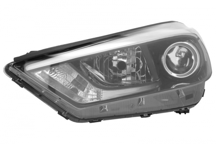 Far fata Stanga (3 H7 LED PY21W, electric, cu motor) potrivit HYUNDAI TUCSON 05.15-