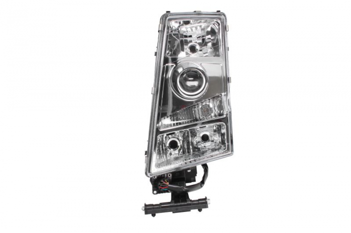 Far fata Stanga (4 H7 PY21W W5W, electric, fara motoras, soclu rotundtip) potrivit VOLVO FH12, FH16 09.01-