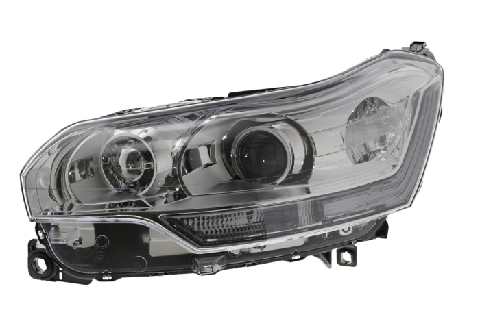 Far fata Stanga potrivit CITROEN C5 II, C5 III 2008-2011 (bi-xenon, D1S/W5W, electric, cu motor, culoare semnalizator: transparent) [3]