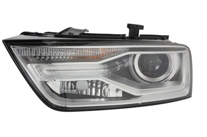 Far fata Stanga (bi-xenon, D5S H8 LED, electric, fara motoras, fara controler LED) potrivit AUDI Q3 06.11-07.18