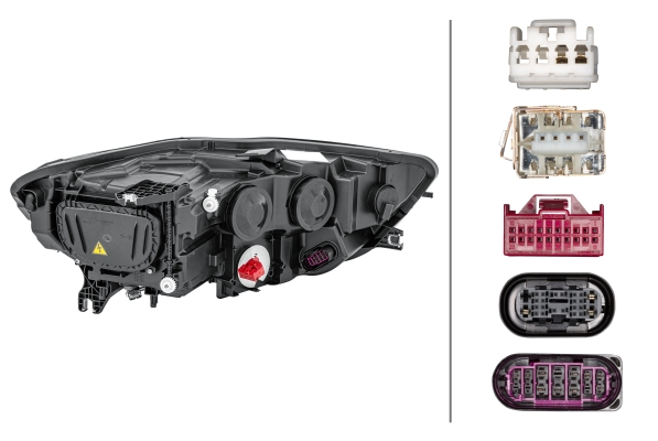 Far fata Stanga potrivit AUDI A6 ALLROAD C7, A6 C7 (bi-xenon/LED, D3S/H7/LED/PSY24W, cu motor) [2]