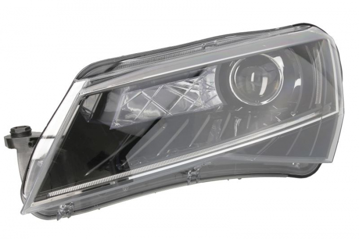 Far fata Stanga (bi-xenon LED, D3S LED, electric, cu motor) potrivit SKODA SUPERB III
