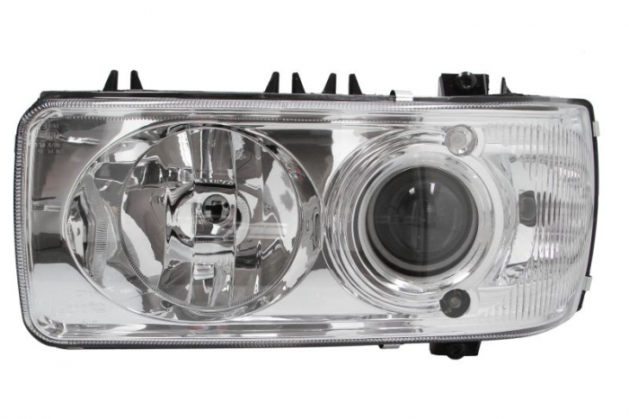 Far fata Stanga (D2S H1 PY21W W5W, electric, cu motor, culoare insert: cromat, culoare semnalizator: alb) potrivit DAF CF 65, CF 75, CF 85, XF 105, XF 95 01.01-