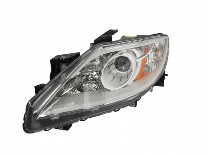 Far fata Stanga (D2S HB3 W5W WY21W, electric, fara motoras, culoare insert: cromat, culoare semnalizator: transparent) potrivit MAZDA CX-9 -12.12