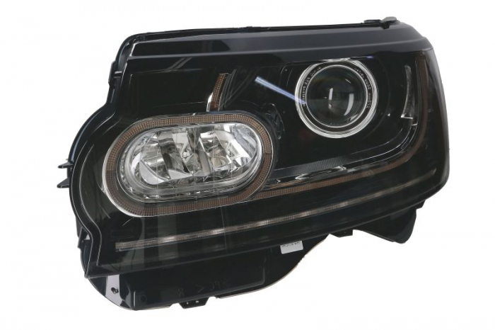 Far fata Stanga (D3S LED, electric, cu motor, bec, culoare insertie: negru) potrivit LAND ROVER RANGE ROVER IV 08.12-