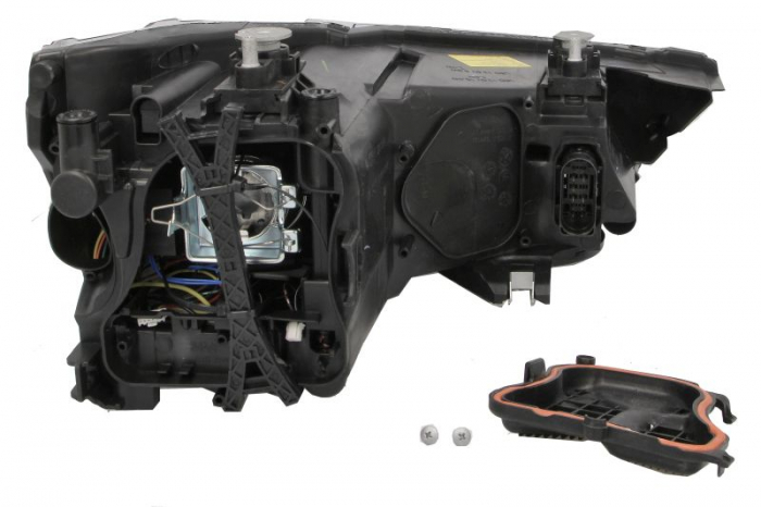 Far fata Stanga potrivit AUDI A1 (D3S/LED, electric, cu motor, culoare insert: cromat, culoare semnalizator: transparent) [2]