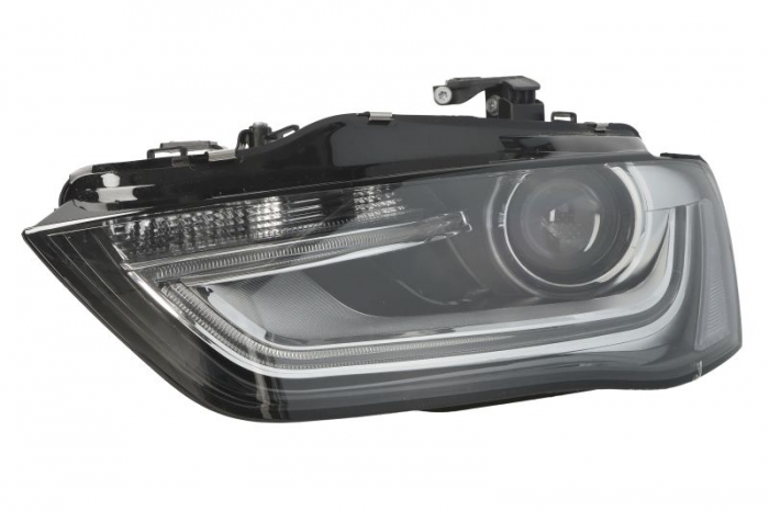 Far fata Stanga (D3S LED, electric, cu motor, culoare insert: negru) potrivit AUDI A4 ALLROAD B8, A4 B8 -05.16