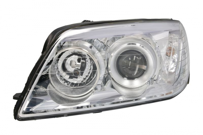 Far fata Stanga (H1 H7, electric, cu motor, culoare insert: cromat, culoare semnalizator: alb) potrivit CHEVROLET CAPTIVA
