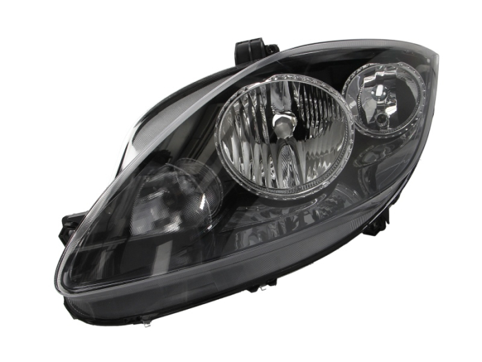 Far fata Stanga (H1 H7, electric, cu motor, culoare insert: negru) potrivit SEAT ALTEA, ALTEA XL, LEON, TOLEDO III