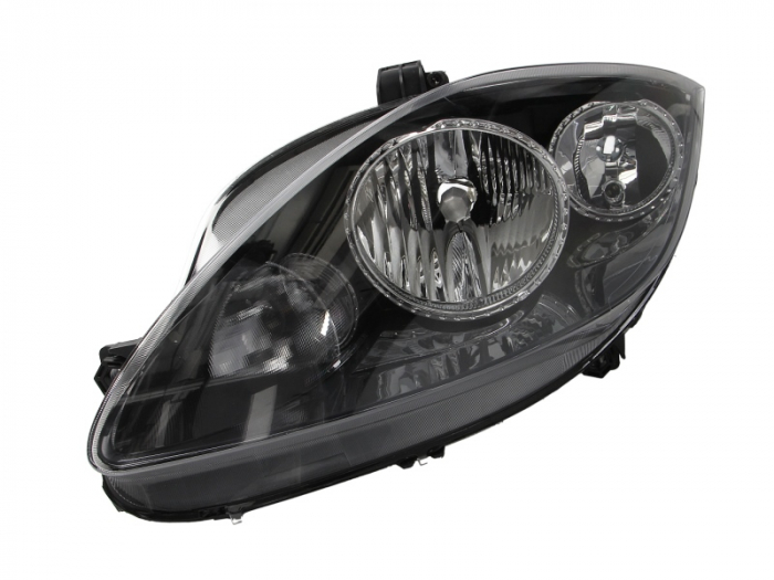 Far fata Stanga (H1 H7, electric, cu motor, culoare insert: negru) potrivit SEAT ALTEA, ALTEA XL, LEON, TOLEDO III
