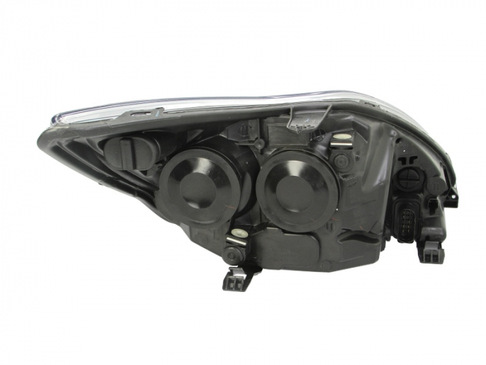 Far fata stanga (H1/H7, electric, cu motor, culoare interior: cromat, culoare semnalizator: galben) potrivit FORD FOCUS II, FOCUS II/KOMBI [2]