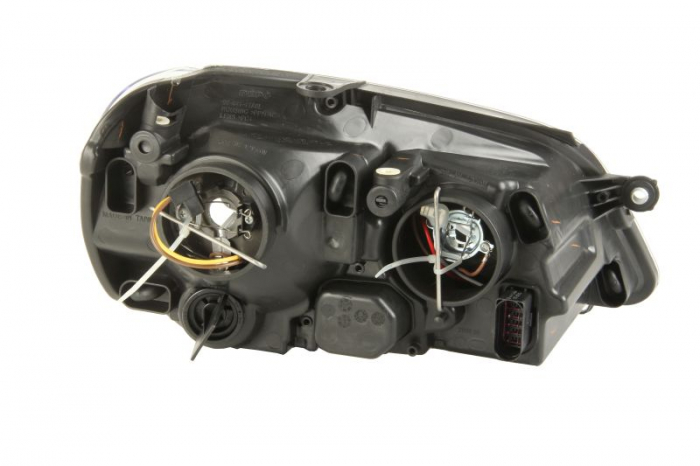 Far fata stanga potrivit VW POLO, POLO IV (H1/H7, electric, cu motor, culoare interior: negru) [2]