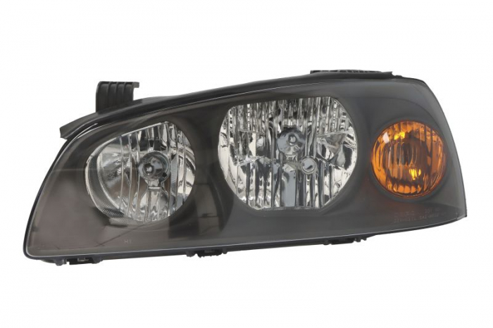 Far fata Stanga (H1 H7, electric, fara motoras, culoare insert: negru) potrivit HYUNDAI ELANTRA III 01.04-12.06
