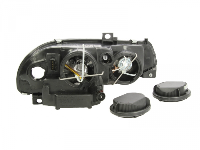 Far fata stanga (H1/H7, electric, fara motoras, culoare interior: cromat, culoare semnalizator: alb) potrivit ALFA ROMEO 156 01.97-12.03 [3]