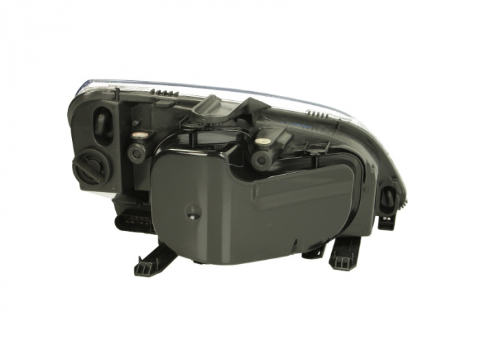 Far fata stanga (H1/H7, electric, fara motoras, culoare interior: cromat, culoare semnalizator: galben) potrivit FORD FOCUS C-MAX [2]