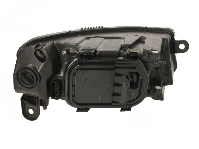 Far fata stanga (H1/H7, electric, fara motoras, culoare interior: cromat/negru, culoare semnalizator: transparent) potrivit AUDI A6 ALLROAD C6, A6 ALLROAD C7, A6 C6 [2]