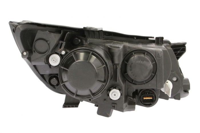 Far fata Stanga (H1/H7, electric, manual, fara motoras, culoare insert: negru, culoare semnalizator: transparent) potrivit KIA OPTIMA [2]