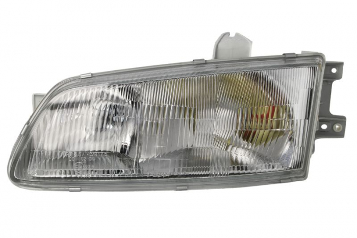Far fata Stanga (H1 H7, manual, fara motoras, culoare insert: cromat) potrivit HYUNDAI H-1, H-1   STAREX, H-1 CARGO, H-1 TRAVEL 01.97-