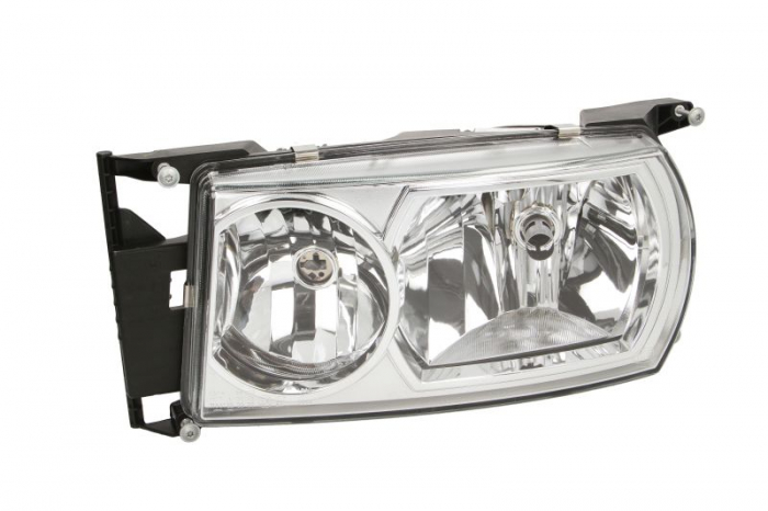 Far fata Stanga (H1 H7, manual, fara motoras, fara semnalizator) potrivit SCANIA G I, P I, P,G,R,T, R I, T 01.03-