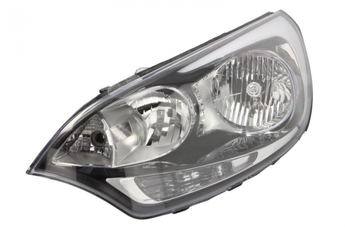 Far fata Stanga (H1 H7 P21 PY21W, electric, mecanic, fara motoras, culoare insert: negru) potrivit KIA RIO II, RIO III -12.16