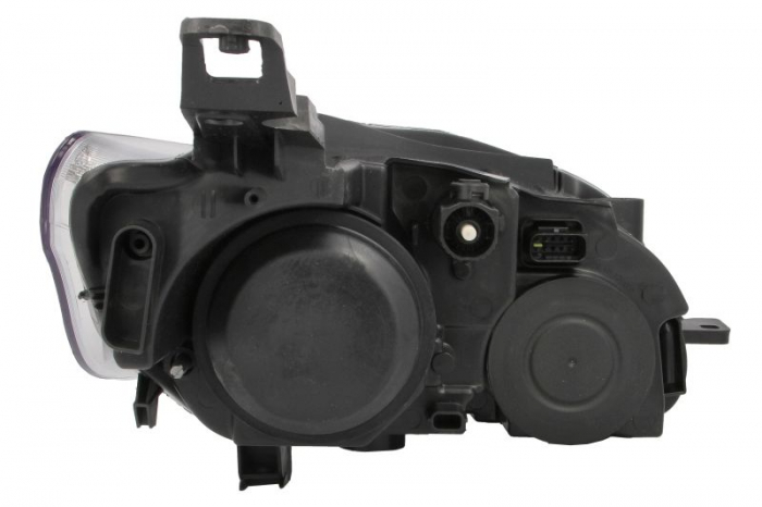 Far fata Stanga (H1/H7/PY21W/W5W, electric, fara motoras, culoare insert: cromat, culoare semnalizator: transparent) potrivit PEUGEOT 301 [2]