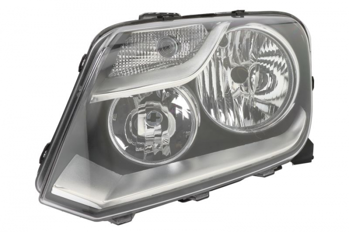 Far fata Stanga (H1 H7 PY21W W5W, manual, fara motoras, culoare insert: cromat, culoare semnalizator: transparent) potrivit VW AMAROK