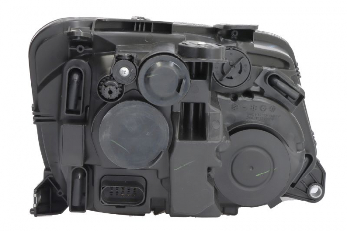 Far fata Stanga potrivit VW AMAROK (H1/H7/PY21W/W5W, manual, fara motoras, culoare insert: cromat, culoare semnalizator: transparent) [2]