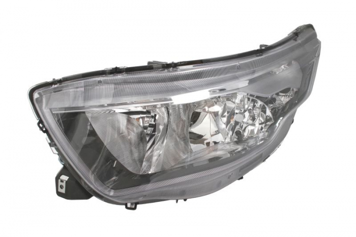 Far fata Stanga (H1 H7 W21W W5W, electric, cu motor, culoare insert: negru) potrivit IVECO DAILY VI