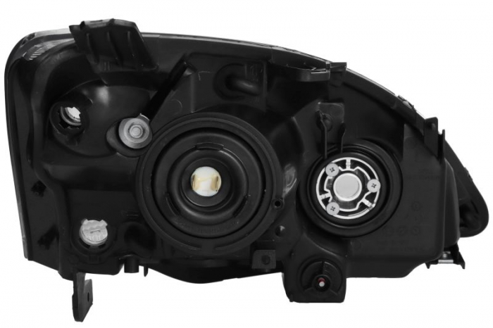 Far fata stanga (H1/HB3, electric, fara motoras, culoare interior: negru, culoare semnalizator: greu afumat) potrivit HONDA CIVIC VII 01.03-12.06 [2]