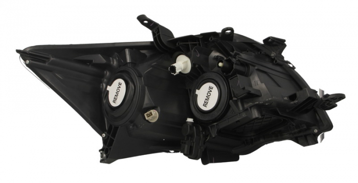 Far fata stanga (H11/HB3, electric, cu motor, culoare interior: argintiu, culoare semnalizator: transparent) potrivit TOYOTA AURIS [2]