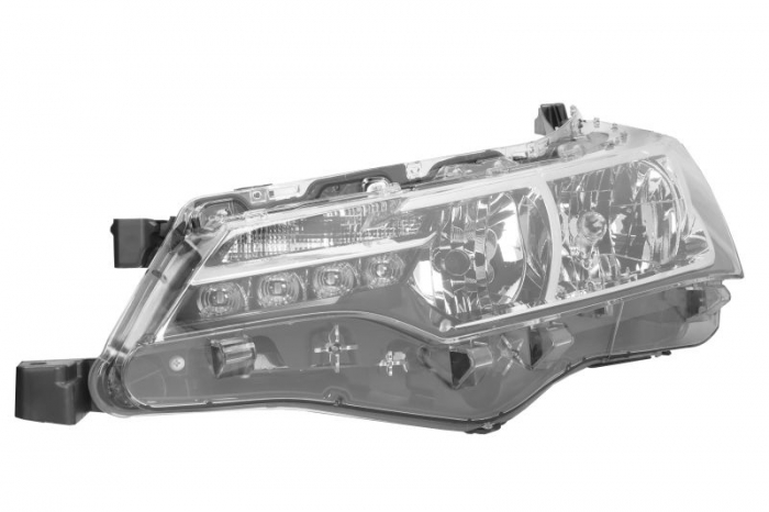 Far fata Stanga (H11 HB3 LED WY21W, electric, cu motor) potrivit TOYOTA COROLLA 01.16-12.18
