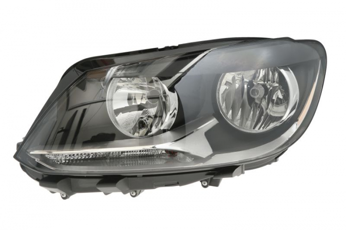 Far fata Stanga (H15 H7, electric, cu motor, culoare insert: negru) potrivit VW CADDY ALLTRACK, CADDY ALLTRACK MINIVAN, CADDY III, CADDY III MINIVAN, CADDY IV, CADDY IV MINIVAN