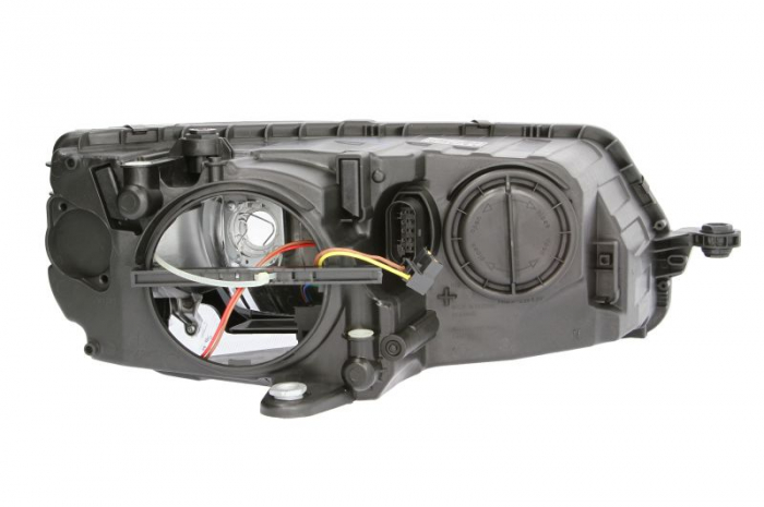 Far fata Stanga (H15/H7, electric, cu motor, culoare semnalizator: transparent) potrivit SKODA OCTAVIA III [2]